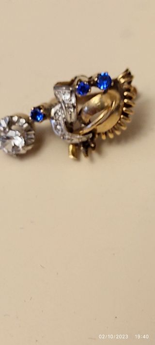 PENDIENTES ANTIGUOS ORO DE 18 KILATES