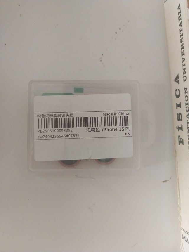 Protectores de lente iPhone - 2uds