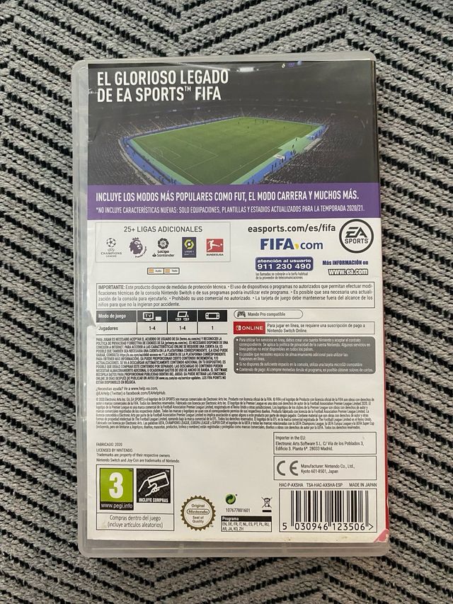 FIFA 21 Legacy Ed. Nintendo Switch