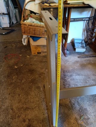 Patas mesa de máquina coser industrial - hierro -