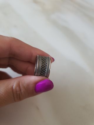 Anello in argento 925. Diametro 17 mm