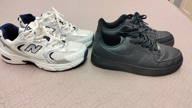 2 pares bambas mujer Nike-New Balance 38