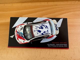 Peugeot 206 WRC Monzon 1:43 altaya