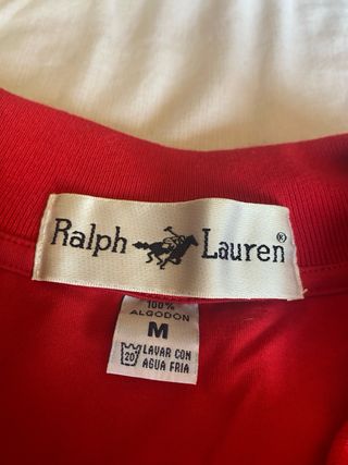 Polo Ralph Lauren rojo