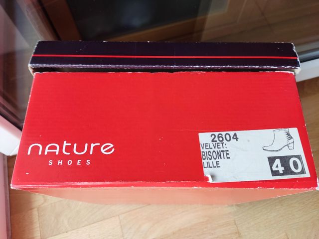 Botines cuero marrón