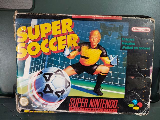 Super Soccer - Super Nintendo PAL