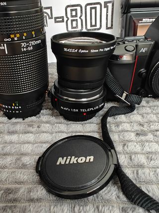 Cámaras Nikon F-801 AF: ¡Para coleccionistas!