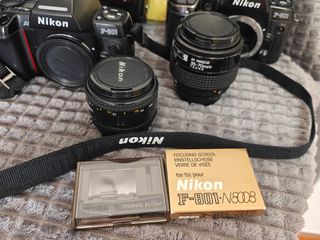 Cámaras Nikon F-801 AF: ¡Para coleccionistas!