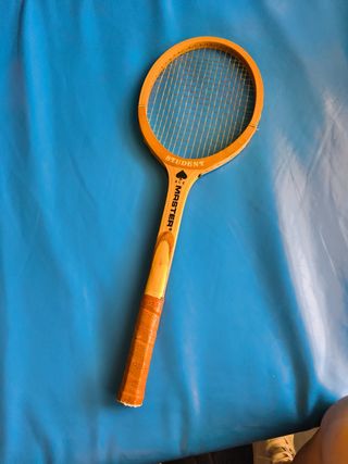 Raqueta Tenis Madera Vintage