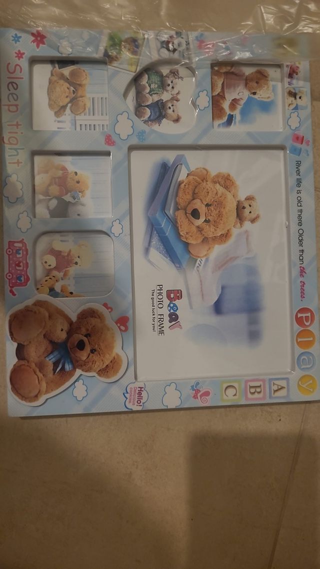 Marco de fotos infantil Osito NUEVO ESTRENAR