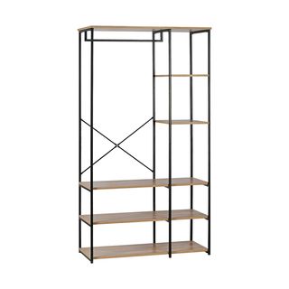 Armario ropero industrial - Metal y madera