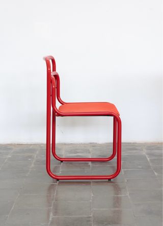 2 Sedie di design Joaquim Belsa mod.61 rosse
