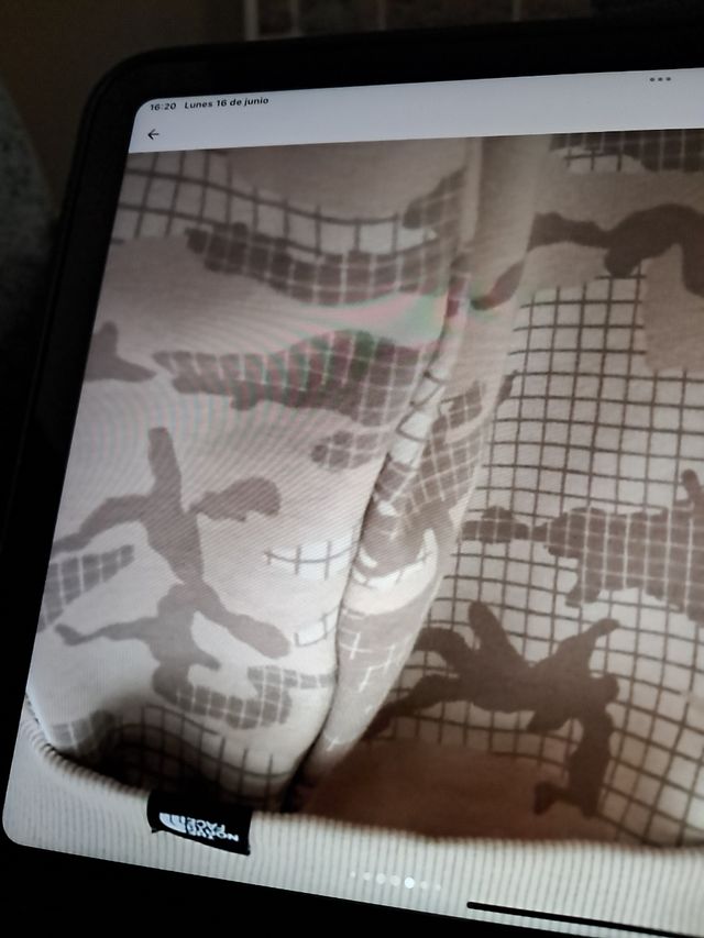 Sudadera The North Face camuflaje beige