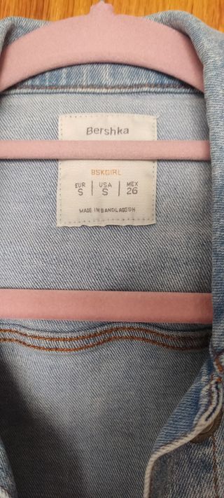 Chaleco vaquero Bershka - Azul