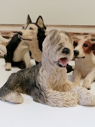 Statuette Cani - 7 Pezzi