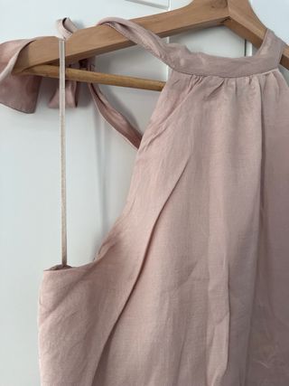 Vestido rosa y negro - Talla única