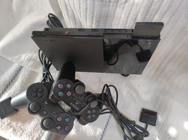 PS2 (PlayStation 2) Slim Nera
