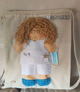 Mochila enfermera infantil - regalo 