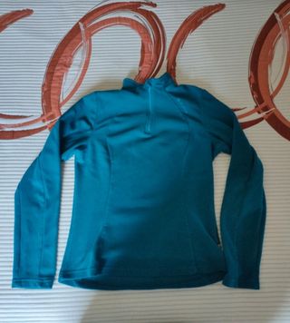 Sudadera térmica Quechua turquesa