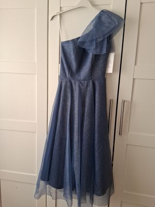 Vestido Victoria Victim azul fiesta