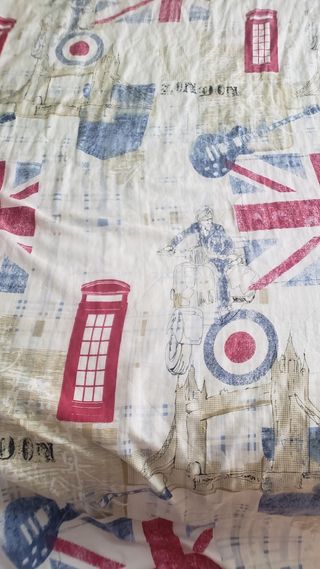 Edredón Londres - algodón para cama 90