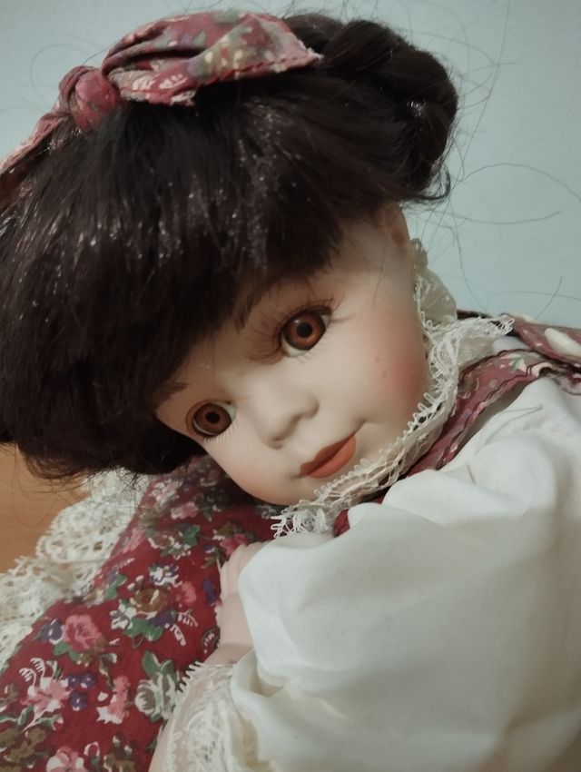Bambola Porcellana Vintage