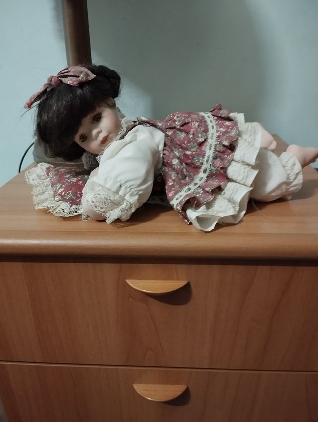 Bambola Porcellana Vintage