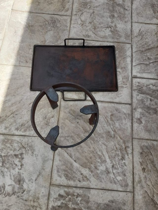 Piatto griglia in ferro - 50 cm