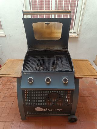 Barbacoa Sahara 3 fuegos - Negra