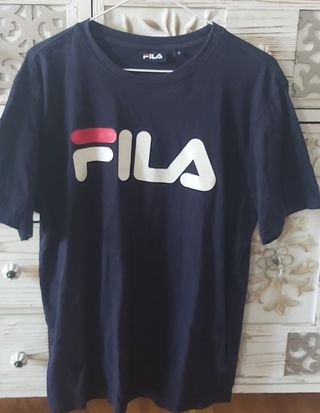 Camiseta FILA azul talla S