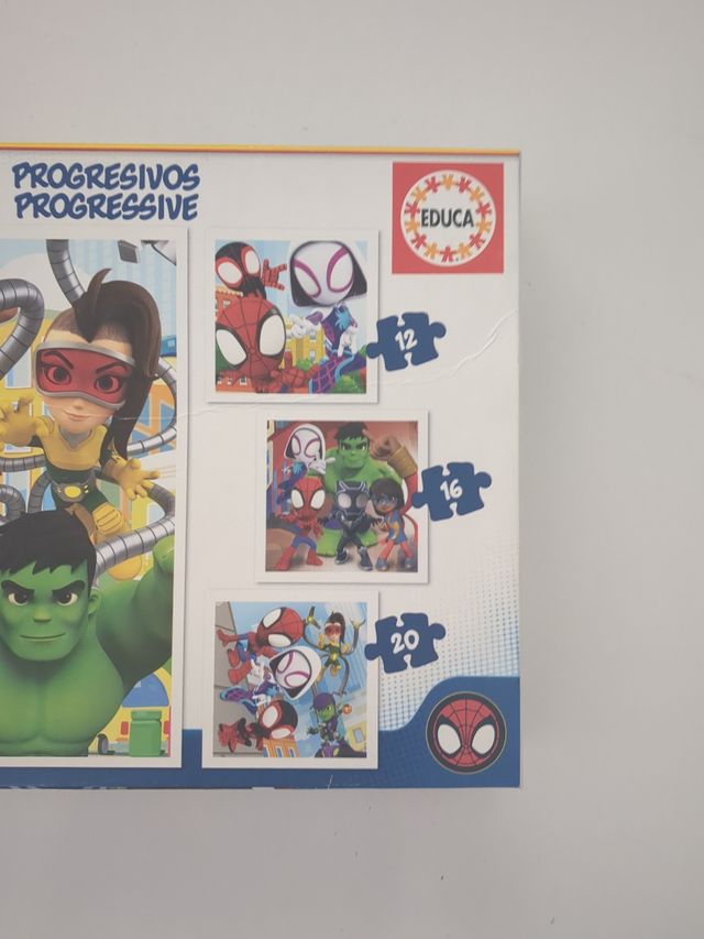 Puzzle Spidey y amigos (4 puzzles)