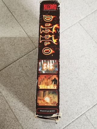 Diablo II pc Blizzard scatola grande big box SPAGNA