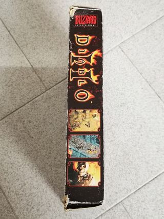 Diablo II pc Blizzard scatola grande big box SPAGNA