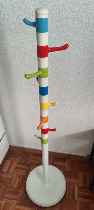 Perchero infantil multicolor