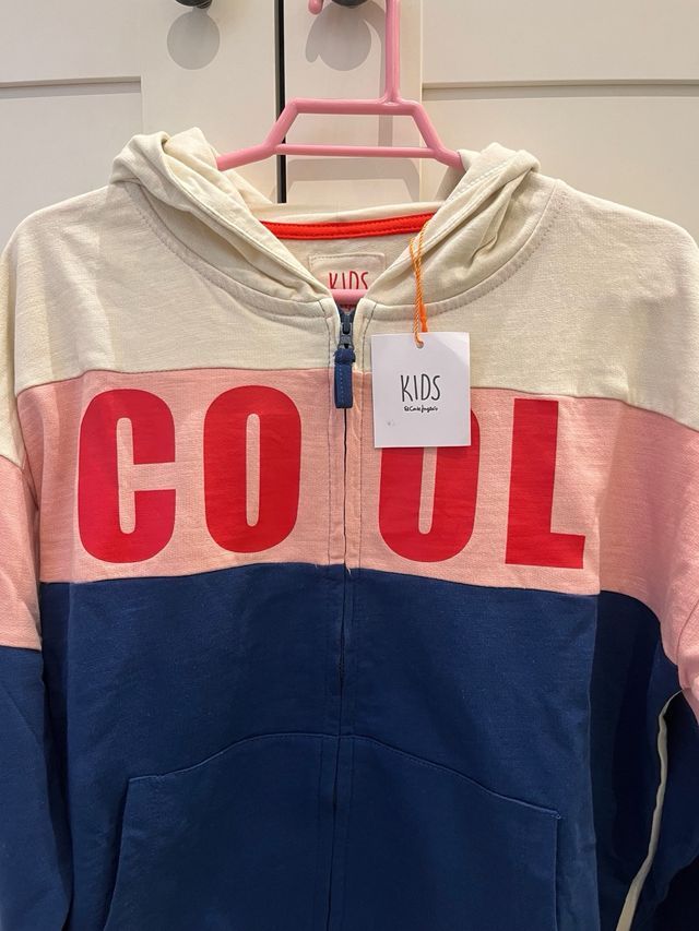Sudadera niñ@ KIDS Corte Inglés NUEVA A ESTRENAR