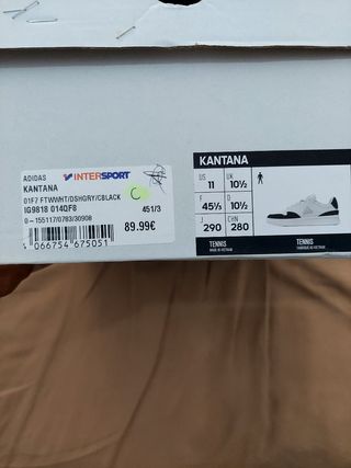 Zapatillas Adidas Kantana - 45 EU
