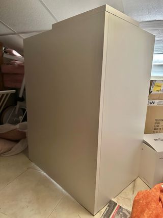Mostrador recepción blanco - 75x75x50cm