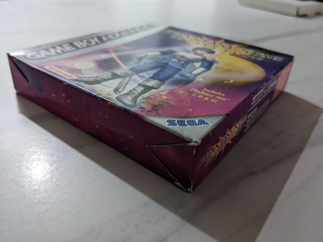 Coleção Phantasy Star GBA (Game Boy Advance)