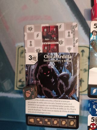 Pack Dice Masters Spiderman  + Promo Chica Ardilla
