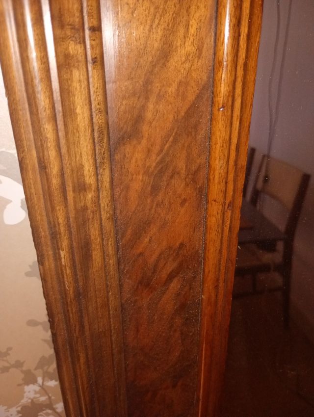 Espejo madera raiz grande ́