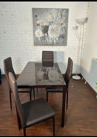 Mesa comedor 4 sillas - Silvia