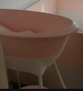 Bañera Luma bebé rosa