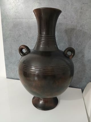 Antico Vaso in Ceramica Anfora Brocca 40 cm Vintag