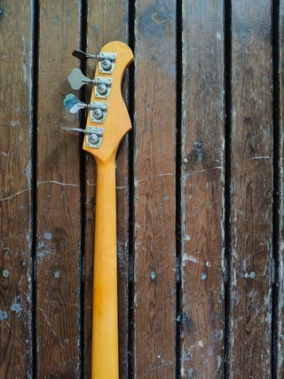 Bajo zurdo jb80ra prodipe car jazzbass rojo bass 