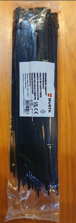 6.900 uds Bridas naylon Wurth - 6900uds,69 paquete