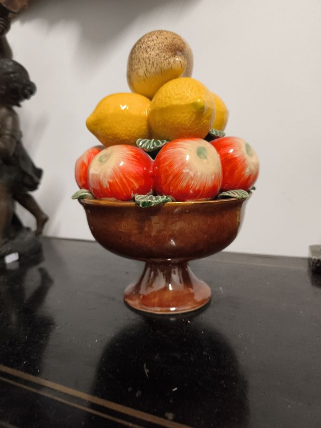 Frutero cerámica vintage