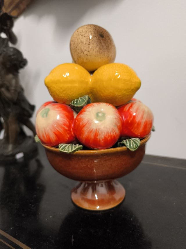Frutero cerámica vintage
