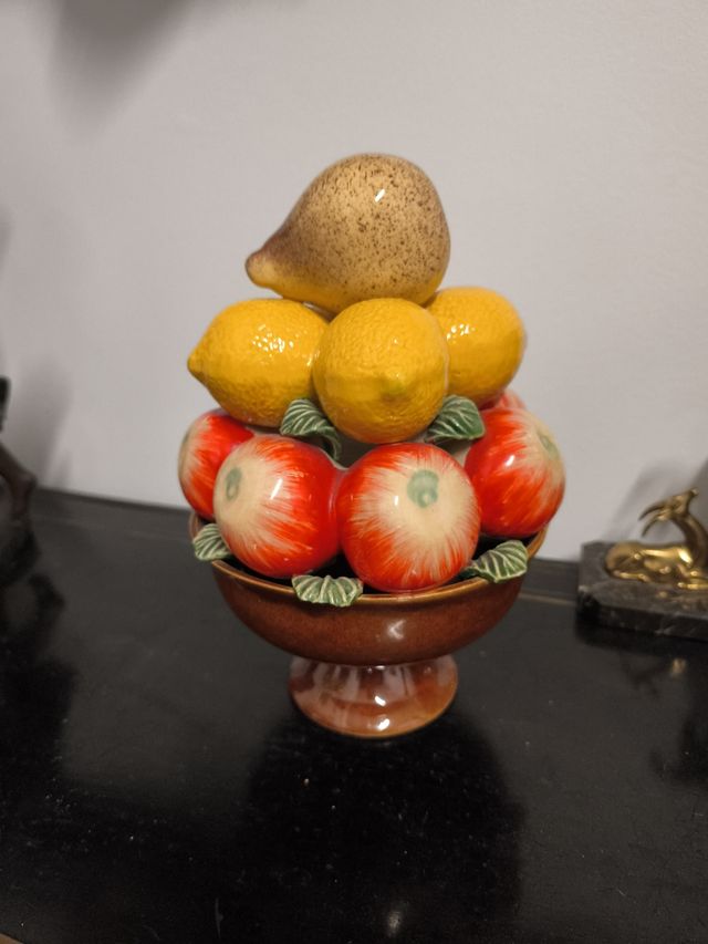 Frutero cerámica vintage