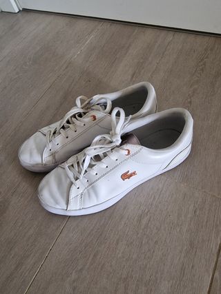 Zapatillas Lacoste blancas mujer
