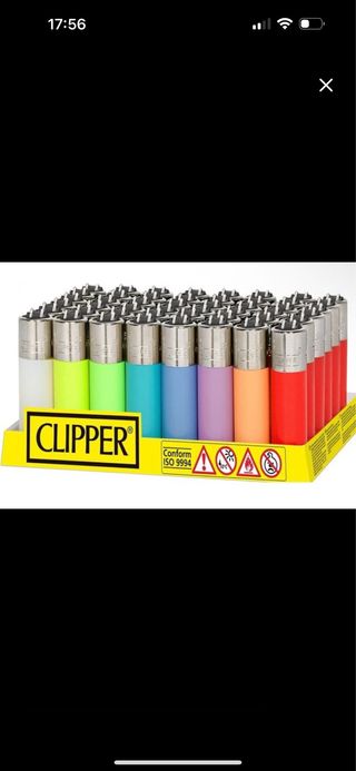 Encendedores Clipper Colores 